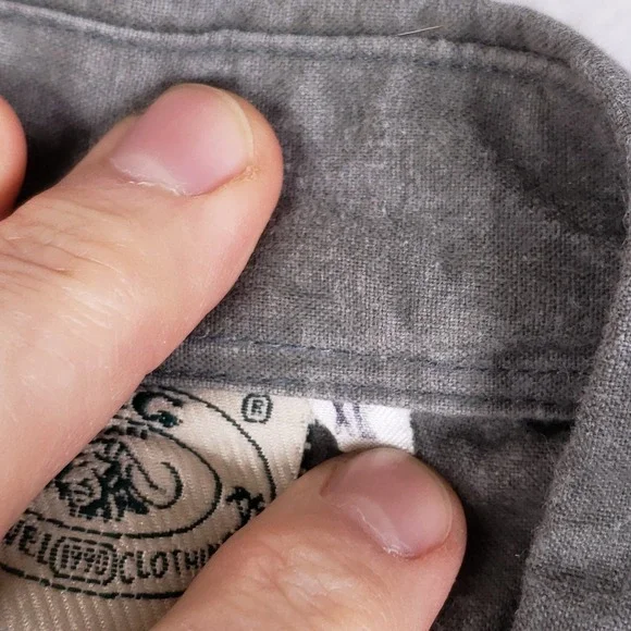 TAG Safari Quilted Shoulder Shooting Shirt XL Gray - Picture 6 of 10